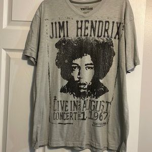CLG Vintage Outfitters, Jimi Hendrix, XXL, Light Grey